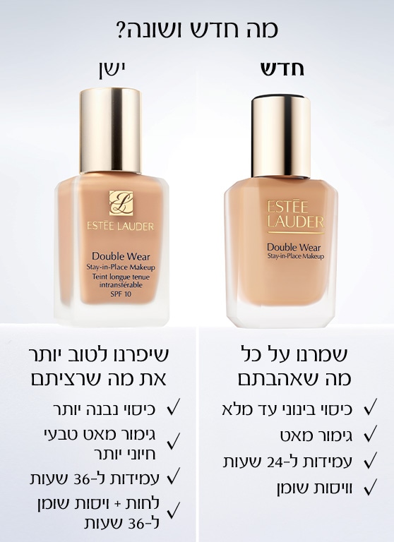 Double Wear Stay-in-Place Makeup SPF 10, 1C2 Petal, 30 מ"ל